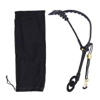 Двойной шейный ремень для саксофона, регулируемый плечевой ремень для альт-тенор-саксофона для детей