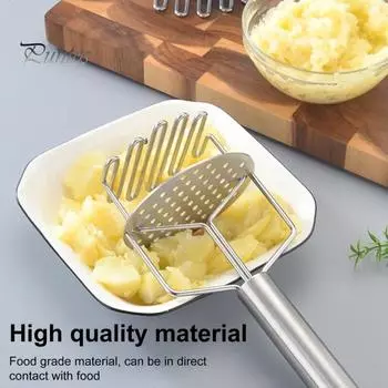 Двойной слой картофельного пюре Ручной картофельный пресс Волнистый пресс-измельчитель Кухонные принадлежности для картофельного пюре Овощи Фрукты