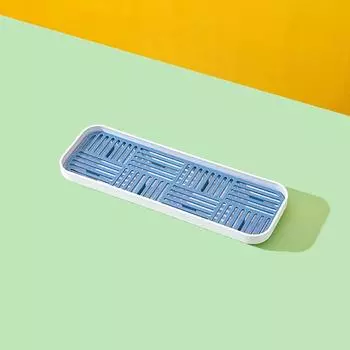 Двойной слой сушилки для посуды Съемный поддон для сушки столовых приборов Новый поддон для сушки посуды small