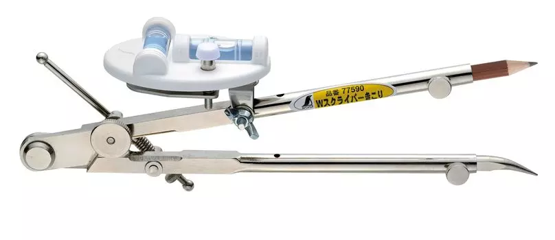 Двойной строгальный станок для резки по дереву Shinwa Sokutei 77590 серебряный