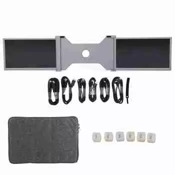 Двойной удлинитель экрана 15 дюймов FHD 1080P IPS складной двойной монитор удлинитель портативный монитор для ноутбуков