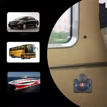 Двойной USB 3.1A QC3.0 мотоцикл автомобильное зарядное устройство розетка телефон зарядное устройство адаптер панель для автомобиля 12 В 24 В лодка автобус кресло водонепроницаемый