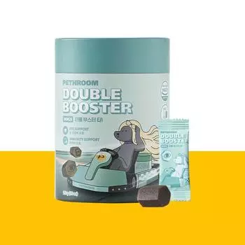 Двойной усилитель E/I (глаз и иммунитет) Питательная добавка для слезной жидкости для щенков 1P