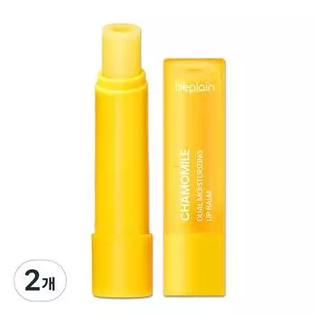 Двойной увлажняющий бальзам для губ Be Plain Chamomile, 3,6 г, 2 шт.