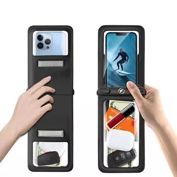 Двойной водонепроницаемый чехол для мобильного телефона для плавания, пляжа, купания, дайвинга, храпа, водных видов спорта, подводного кармана