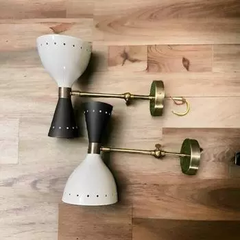 Двойные бра середины века Sputnik Diabolo, настенные светильники, современные декоративные настенные бра, набор из 2 шт.