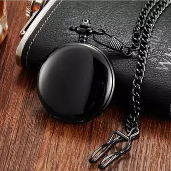 Двойные карманные часы с подсветкой с обеих сторон, римские символы, старинные ручные механические большие карманные часы, толстая цепочка на талию