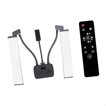 Двойные рычаги светодиодного заполняющего света Красота Видео для прямой трансляции Легкий