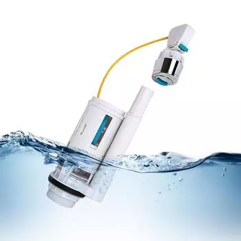 Двойные сливные бачки для туалета Клапаны управления линией Двойные рядные сливные клапаны Эффективные водяные баки Аксессуар для смыва в туалете 1