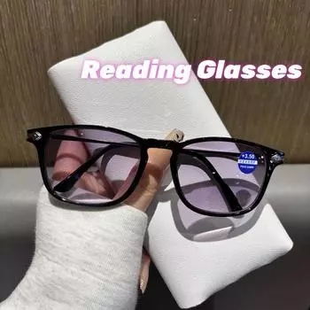 Двойные солнцезащитные очки для чтения с двойным светом для близи и дали в сочетании с очками для пресбиопии, устойчивыми к ультрафиолетовому излучению 1.0