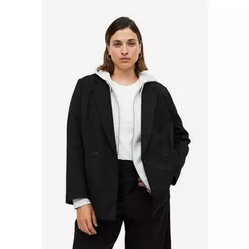 Двубортный пиджак HM, черный 1127204001 XSEUR XSP