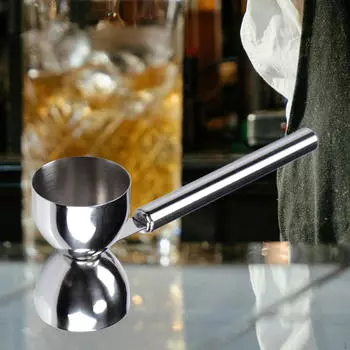 Двуглавый мерный стакан для вина, бармен, мерный стакан, инструмент для магазина, дня рождения