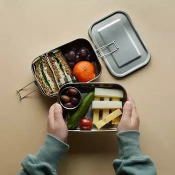 Двухъярусный ланч-бокс