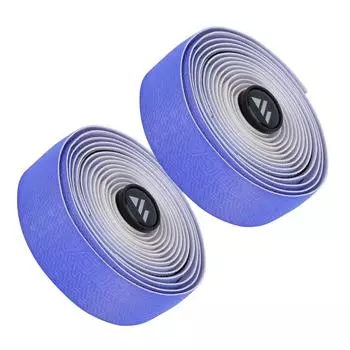 Двухцветная градиентная лента для руля шоссейного велосипеда с заглушками, амортизирующая, удобная для