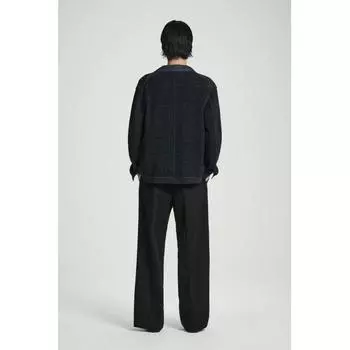 Двухцветная трикотажная куртка-бомбер COS Japan