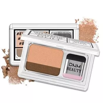 Двухцветные градиентные тени для век, водостойкий макияж глаз 1