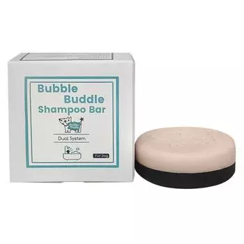 Двухцветный шампунь для купания собак Bubble Boodle, 100 г + набор Bubble Net, корейский шампунь для домашних животных