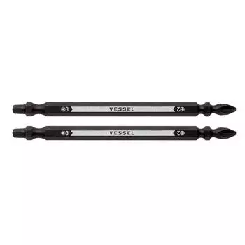 Двухголовочное комбинированное битовое сверло VESSEL, 2 шт. PQ142311 Plus/Square +2/SQ3110