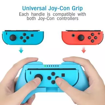 Двухкомпонентный переключатель для Nintendo с использованием контроллера Joy Con Grip Switch, аксессуары для Joy Con Grip, игровой контроллер Grip Switch