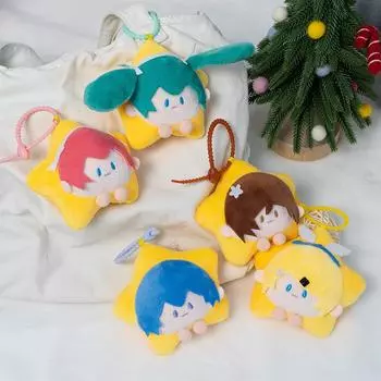 Двухмерная кукла-звезда, кулон в виде мультяшной куклы Хацунэ, сумка для боли, подвесная маленькая кукла-брелок color randomly sent
