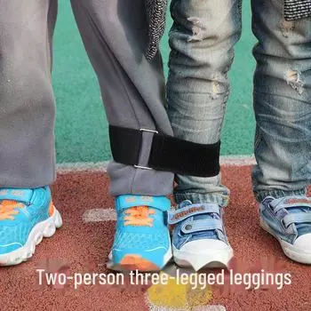 Двухместные трехногие бандажные леггинсы для бега жёлтый