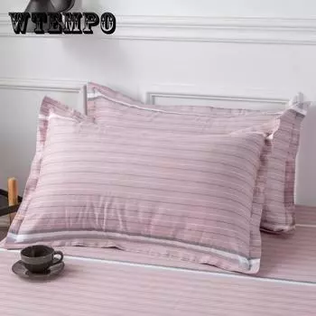 Двухсекционная наволочка из хлопкового твила, современная минималистичная наволочка с принтом