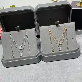 Двухслойная чашка с водой, капающая сахарная цепочка, элегантное темпераментное милое и милое универсальное ювелирное изделие, изысканное ювелирное изделие для тяжелой промышленности жёлтый