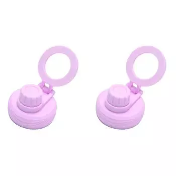 Двухслойная крышка вакуумного стакана с магнитным кольцом для телефона для занятий спортом на открытом воздухе (фиолетовый)