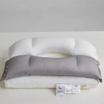 Двухслойная подушка для глубокого сна на работе, подушка «два в одном» для сна, специальная подушка для шейного отдела позвоночника 42 * 70 one pack