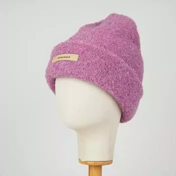 Двухслойная толстая теплая вязаная шапка, женская зимняя защитная шапка для ушей, шерстяная шапка с рукавами, шапочки Skullies, лыжная кепка чёрный