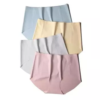 Двухслойное нижнее белье, антибактериальные трусы, ультратонкие быстросохнущие трусы, женские трусики M чёрный