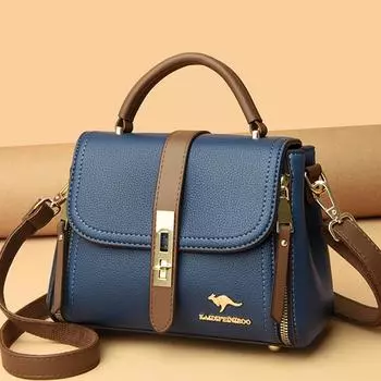 Двухслойные женские кошельки и сумки с откидной крышкой, роскошные дизайнерские сумки через плечо из высококачественной кожи, модные сумки-мессенджеры через плечо