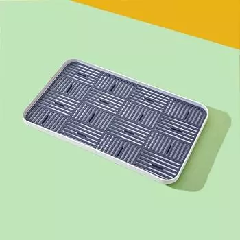 Двухслойный поддон для сушки посуды, съемный поддон для сушки столовых приборов, новый кухонный органайзер small