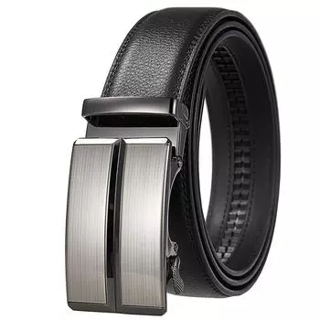 Двухслойный ремень, ремень с автоматической пряжкой, мужской ремень, повседневный, аксессуары Ly36-87136-1 10cm-130cm