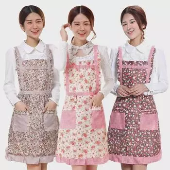 Двухслойный водонепроницаемый фартук корейской принцессы