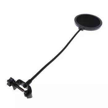 Двухслойный звуковой фильтр микрофона студии для аксессуаров записи трансляции