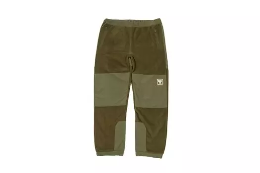 Двухсторонние флисовые брюки JACKALL XXL, цвет оливковый оливковый