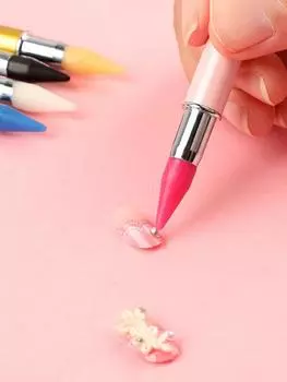 Двухсторонние мелки для нейл-арта белый