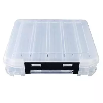 Двухсторонний ящик для рыболовных снастей 10/14/18 отделений органайзер для рыболовных приманок многофункциональный рыболовный кейс для хранения воблеров