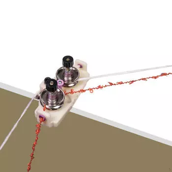 Двухсторонняя крутильная машина для вязания, инструмент для вязания с настольным зажимом, устойчивый, многофункциональный, компактный