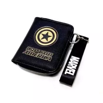 двухуровневый кошелек Captain с ремешком