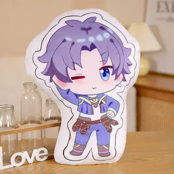 Двумерная плюшевая игрушка Юань Доуло Континентальный Тан Сан Сяо У Анимация Мультфильм Подушка Периферийная кукла 10cm