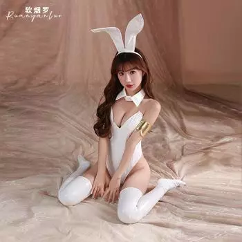 Двумерный анимационный косплей костюм косплей кролик японский костюм pu костюм One size