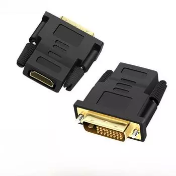 Двунаправленный адаптер HDMI-DVI 24+1 — для подключения телевизора, компьютера, монитора 5cm
