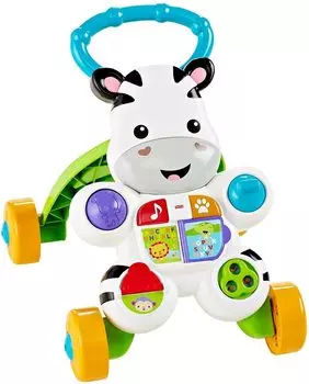 Двуязычные ходунки Fisher Price DNY98 Oshite! Shima-kun s [6-36 месяцев] [Игрушка для малышей] [Образовательная/Английский/Иностранный язык] [Настоящее время]
