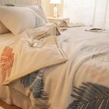 Двустороннее мягкое клетчатое одеяло для спальни, зимнее теплое одноместное двойное флисовое одеяло, Couverture De Lit Chaud Hiver Maison 48x74 pillowcase 2pc