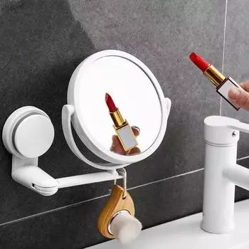 Двустороннее зеркало для туалетного столика Высокое разрешение Косметическое зеркало Инструменты для макияжа single side