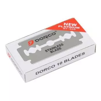 Двусторонние бритвенные лезвия Dorco, 3 шт., корейские бритвенные лезвия