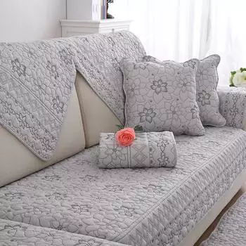 Двусторонние чехлы для диванов, белые чехлы для диванов, наволочки из чистого хлопка, стираные накидки на сиденья, полотенца, хлопковые диваны для гостиной 70x70