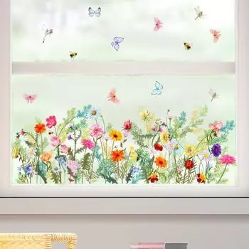 Двусторонние наклейки на окна ПВХ-окна, практичные наклейки на окна, спальня, терраса